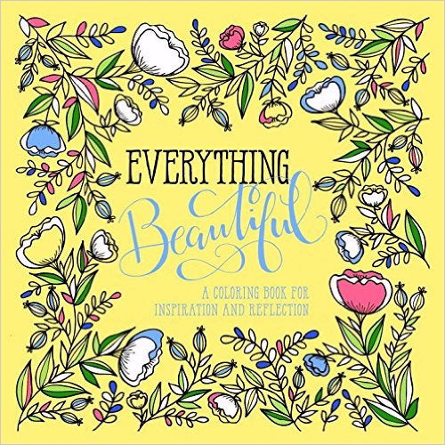 Image of Everything Beautiful Adult Colouring Book other