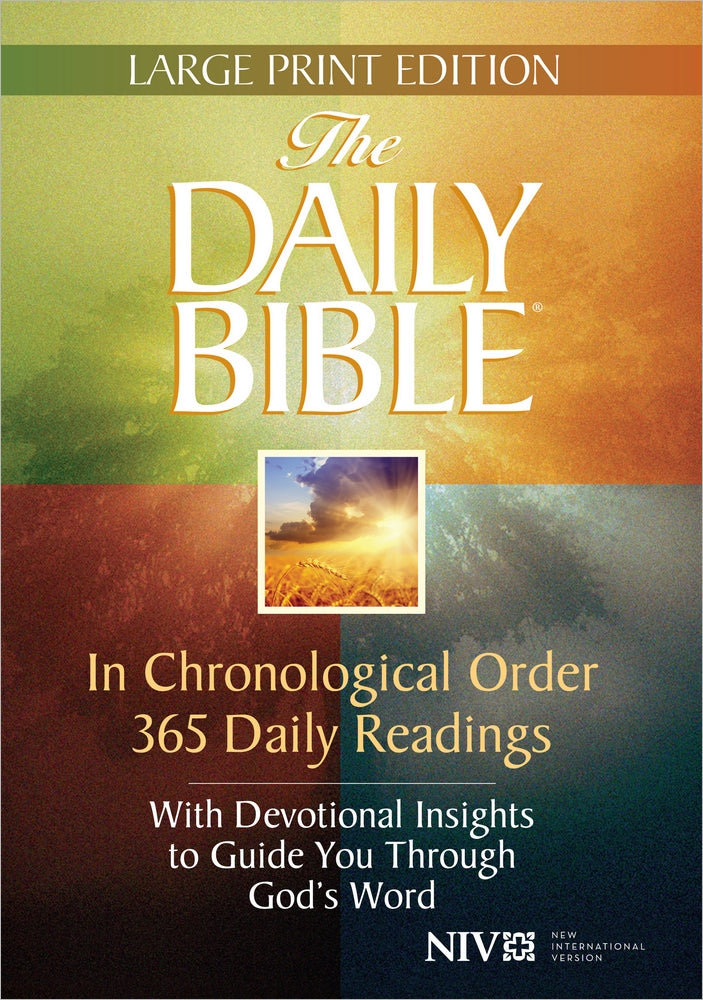 Image of NIV Daily Bible Large Print Hardback other