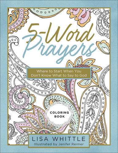 Image of 5-Word Prayers Coloring Book other
