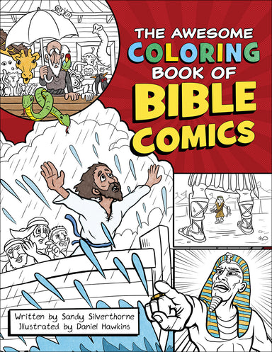 Image of The Awesome Coloring Book Of Bible Comics other
