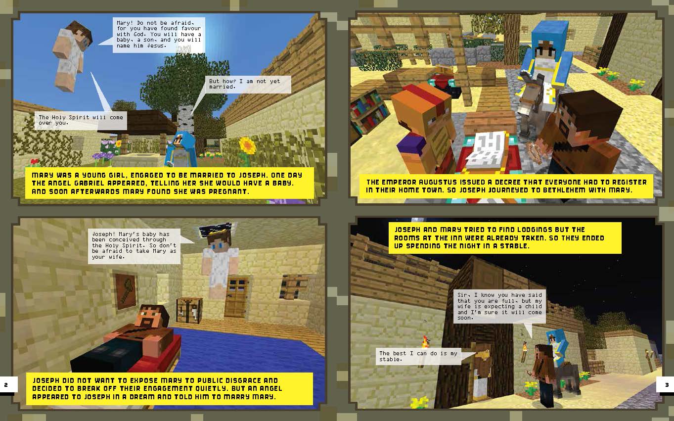 Image of The Unofficial Bible for Minecrafters: Life of Jesus other