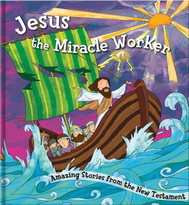 Image of Square Cased Bible Story Book - Jesus the Miracle Worker other