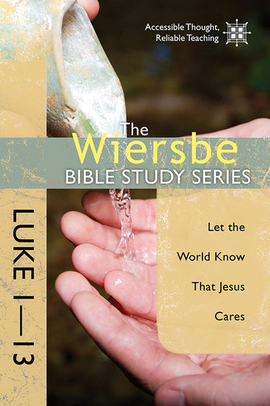 Image of The Wiersbe Bible Study Series: Luke 1-13 other