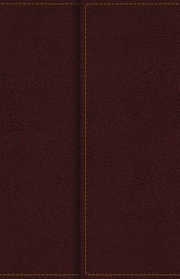 Image of KJV, Reference Bible, Compact, Large Print, Snapflap Leather-Look, Burgundy, Red Letter Edition other