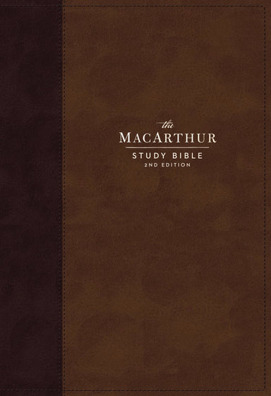 Image of The NKJV, MacArthur Study Bible, 2nd Edition, Leathersoft, Brown, Comfort Print other