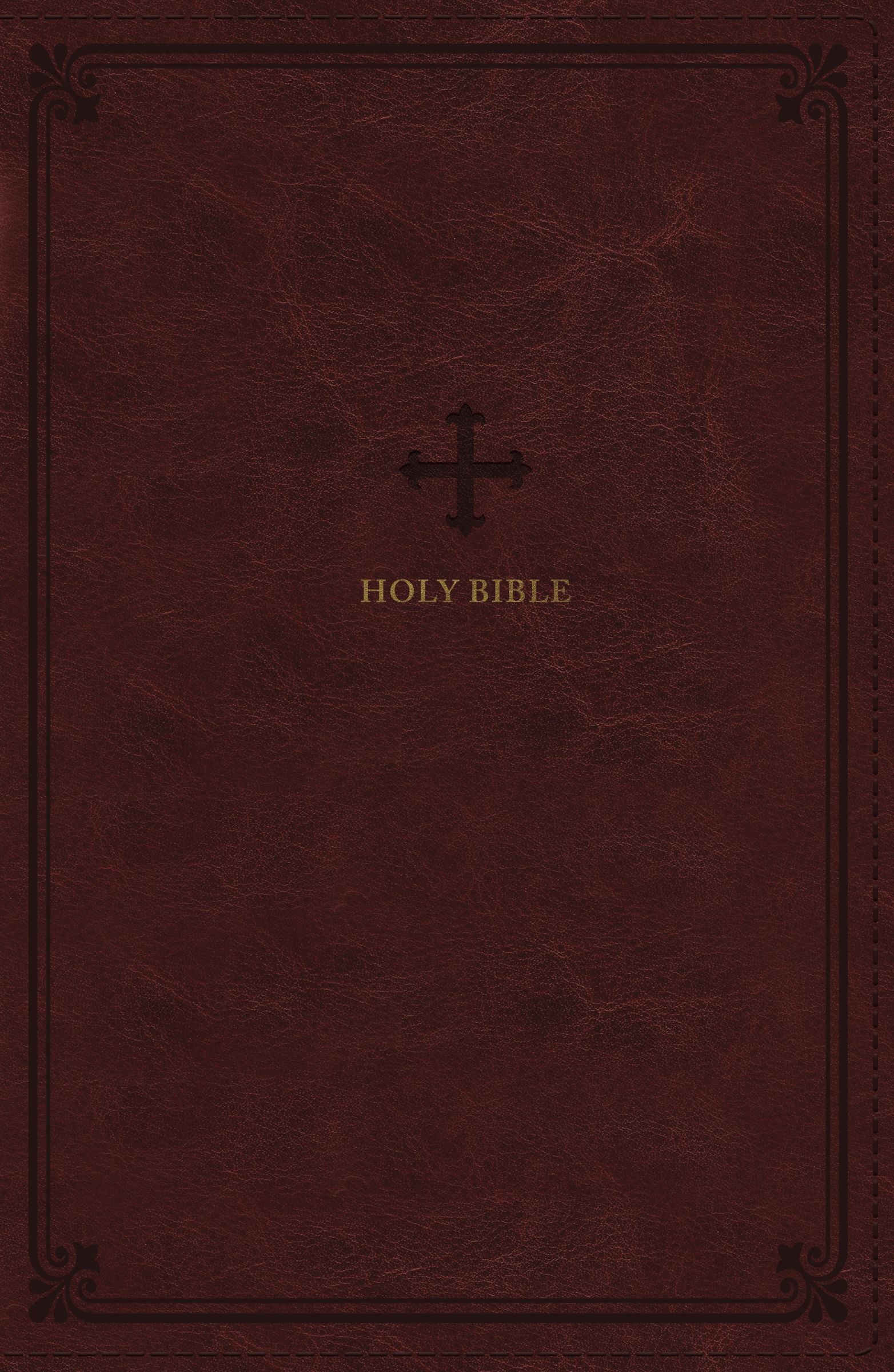 Image of NRSV, Catholic Bible, Standard Large Print, Leathersoft, Red, Comfort Print other
