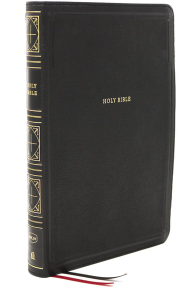 Image of NKJV, Thinline Bible, Giant Print, Leathersoft, Black, Thumb Indexed, Red Letter, Comfort Print other