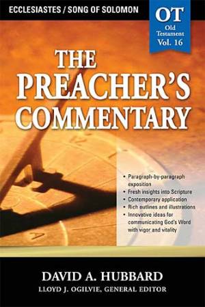 Image of Ecclesiastes & Song of Solomon: Vol 16 : The Preacher's Commentary  other