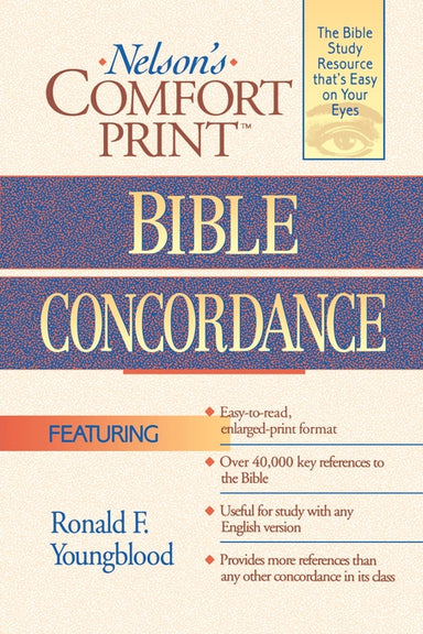 Image of Comfort Print Bible Concordance other