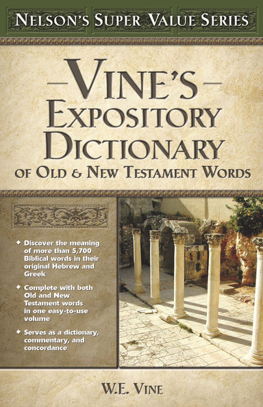 Image of Vine's Expository Dictionary of the Old and New Testament Words other