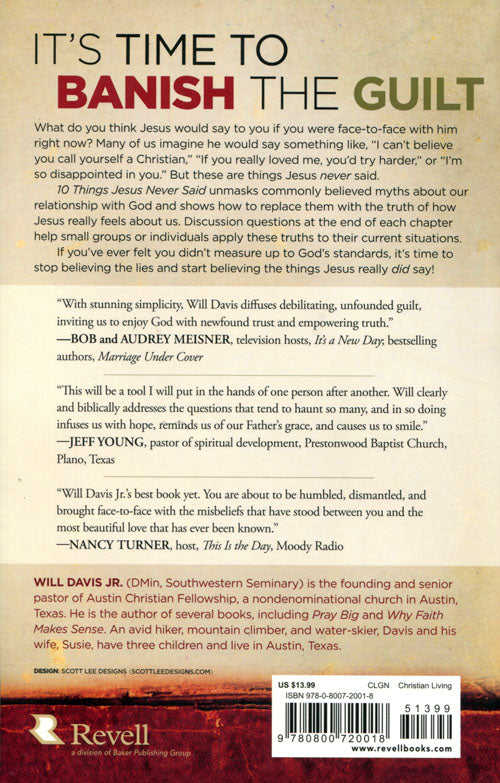 Image of 10 Things Jesus Never Said other