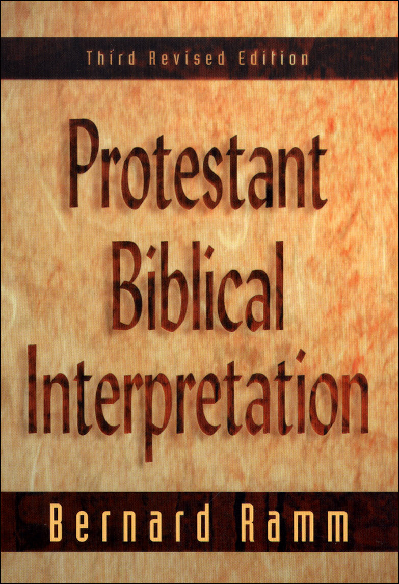 Image of Protestant Biblical Interpretation: A Textbook of Hermeneutics other