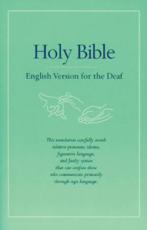 Image of Holy Bible English Version for the Deaf other