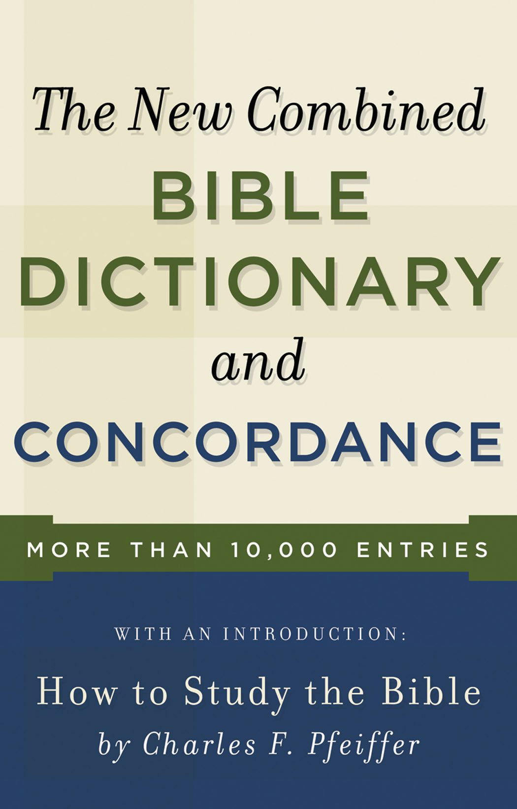 Image of The New Combined Bible Dictionary and Concordance other