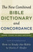 Image of The New Combined Bible Dictionary and Concordance other