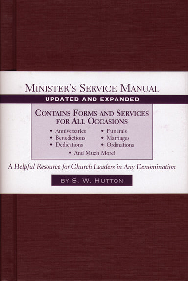 Image of Minister's Service Manual other