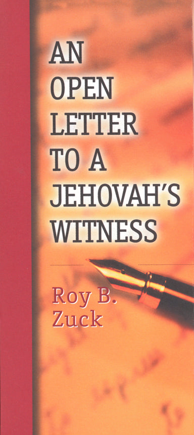 Image of Open Letter to a Jehovah's Witness other