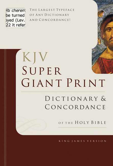 Image of Super Giant Print Dictionary and Concordance other