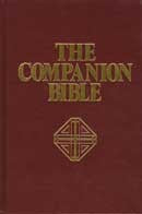 Image of KJV Bullinger Companion Large Print Bible : Hardback Burgundy other