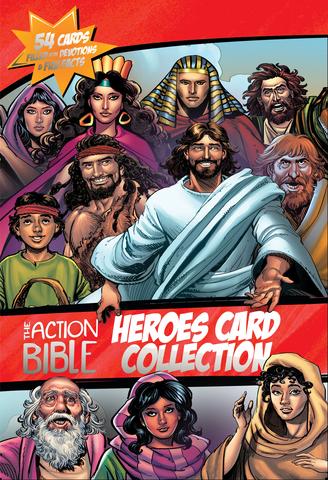 Image of The Action Bible Heroes Card Collection other