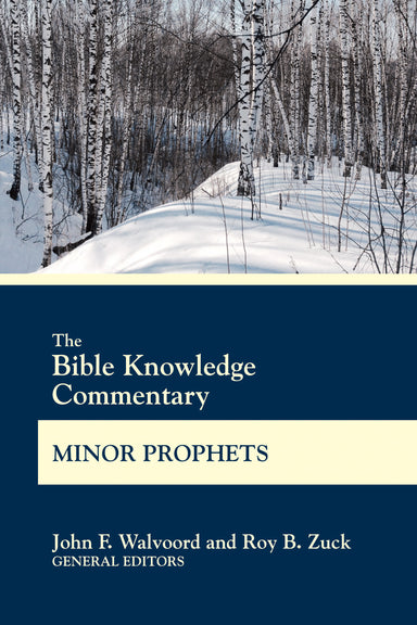 Image of Bible Knowledge Commentary Minor Prophets other