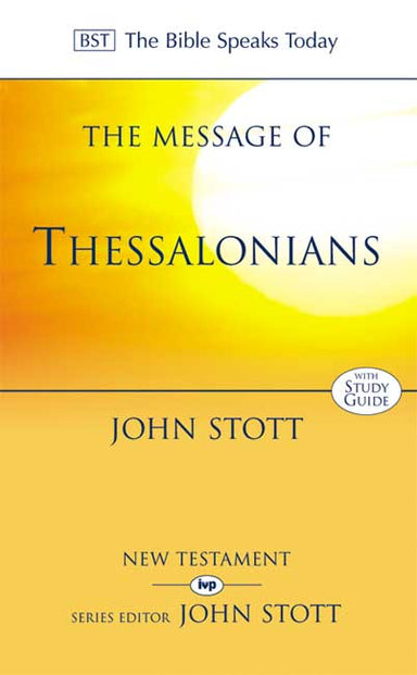 Image of The Message of Thessalonians other