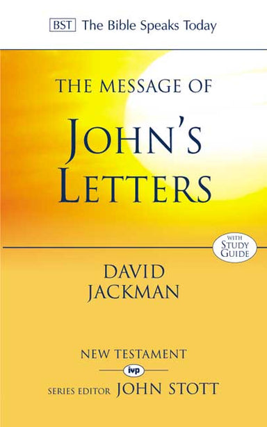 Image of The Message of John's Letters other
