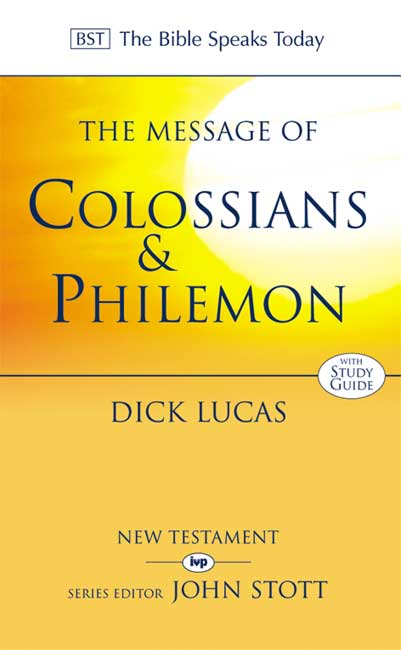 Image of The Message of Colossians & Philemon other