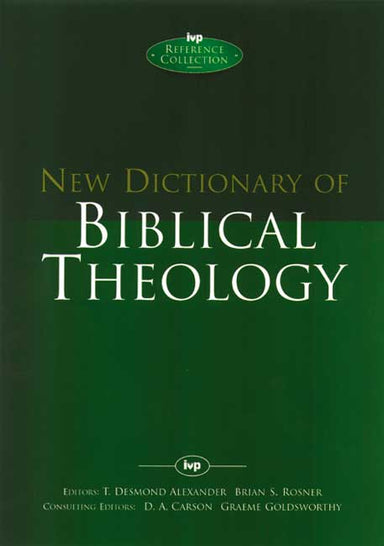 Image of New Dictionary of Biblical Theology other