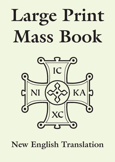 Image of Large Print Mass Book other