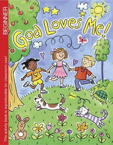 Image of God Loves Me Colouring Book other
