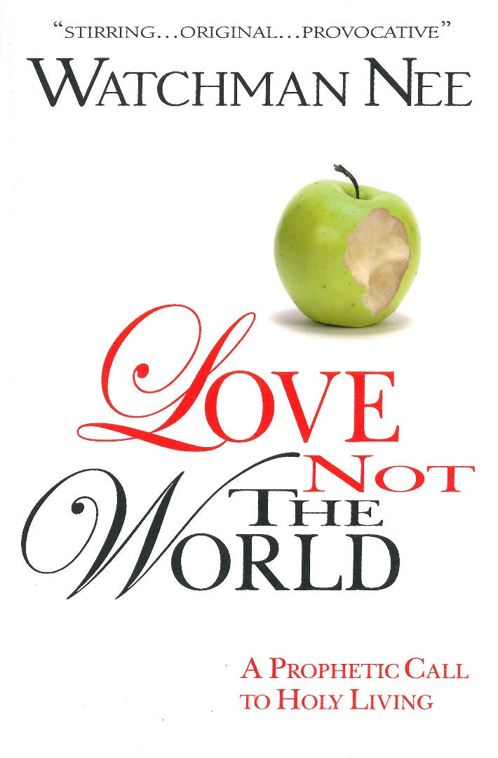 Image of Love Not The World other