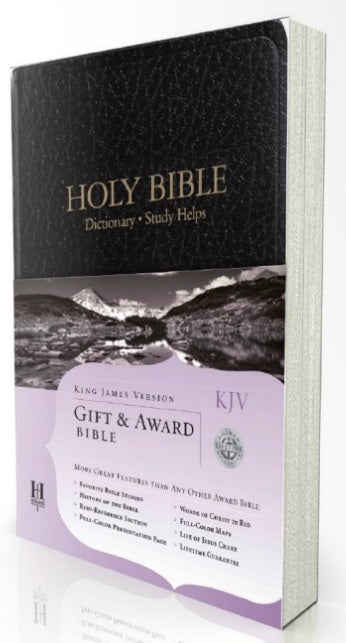 Image of KJV Gift and Award Bible: Black, Imitation Leather other
