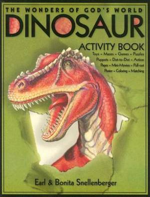 Image of The Wonders of God's World Dinosaur Activity Book other
