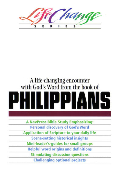 Image of LifeChange Philippians (11 Lessons)  other