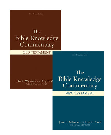 Image of Bible Knowledge Commentary Old And New Testament other