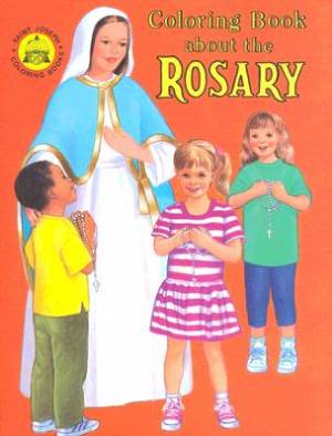 Image of Coloring Book About The Rosary other