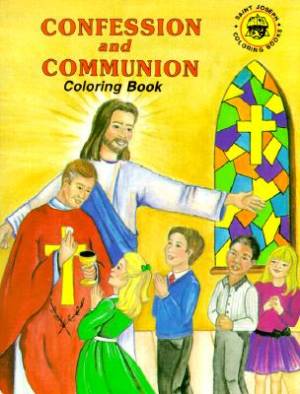 Image of Confession And Communion Coloring Book other