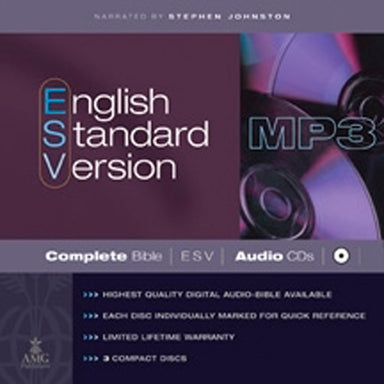 Image of ESV Audio Bible: MP3 CD other