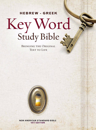 Image of NASB Hebrew-Greek Key Word Study Bible: Hardback other