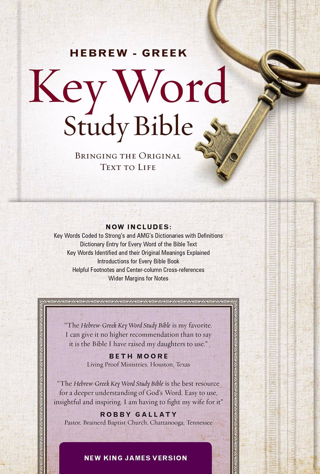 Image of The NKJV Hebrew-Greek Key Word Study Bible other