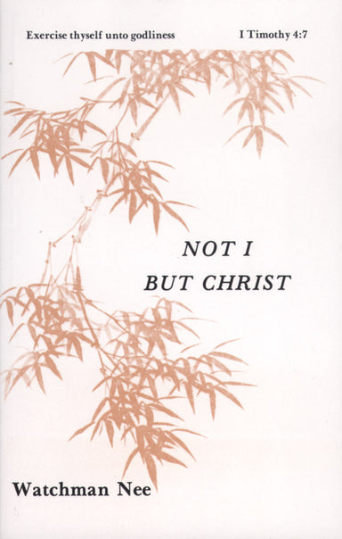 Image of Not I But Christ other