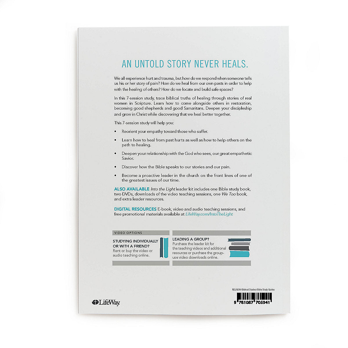 Image of Into the Light - Bible Study Book other