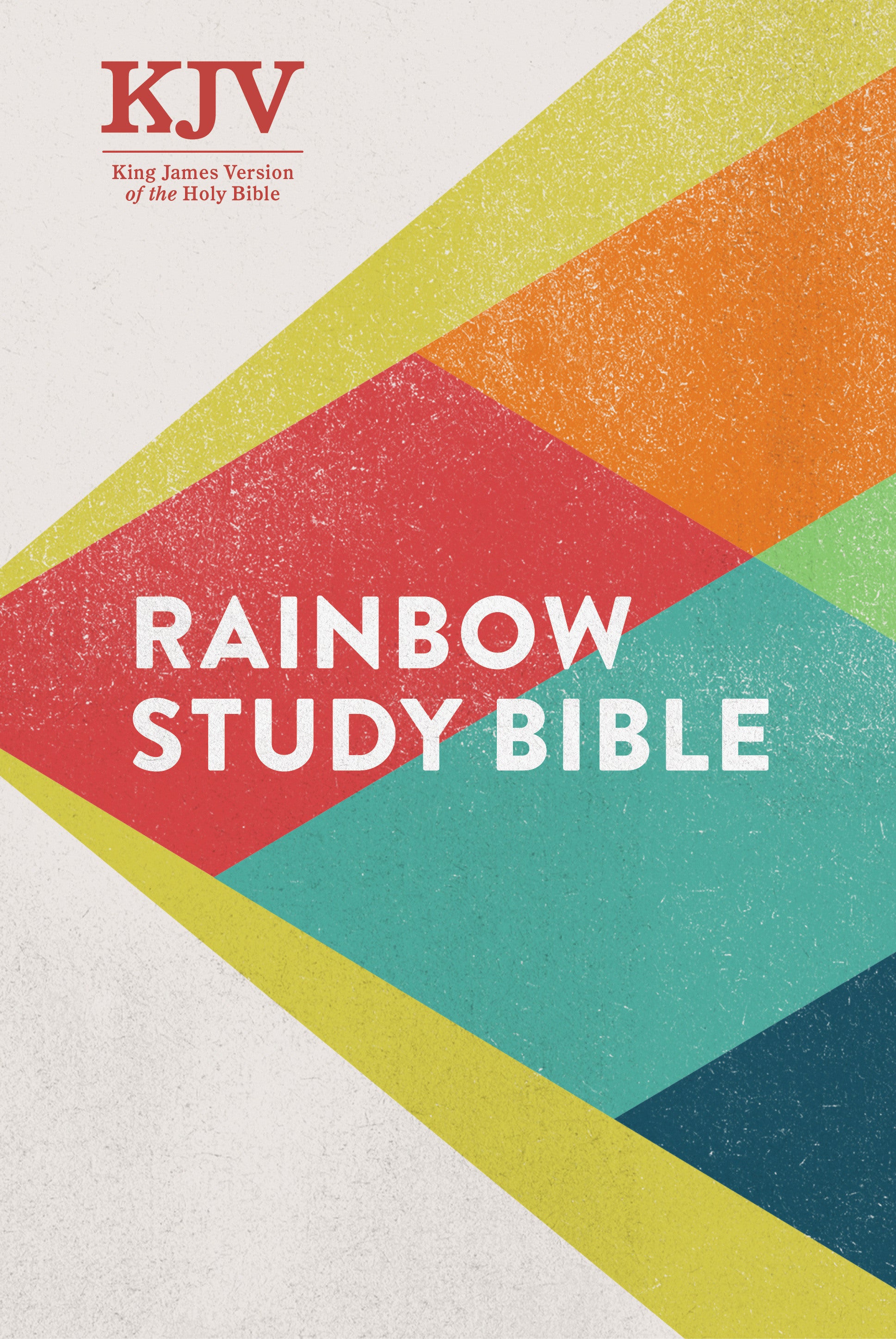 Image of KJV Rainbow Study Bible, Hardcover other