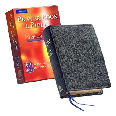 Image of Heritage Edition Prayer Book and Bible, Black Calf Split Leather, CPKJ424 other