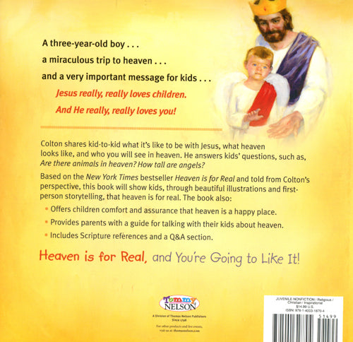 Image of Heaven Is For Real For Kids other