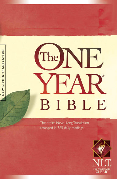 Image of NLT One Year Devotional Bible, Red, Paperback other