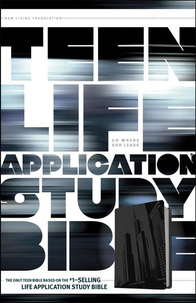 Image of NLT Teen Life Application Study Bible: Steel City, Leatherlike other
