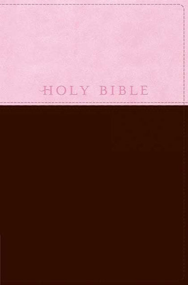 Image of NLT Gift Bible, Pink and Brown, Imitiation Leather, Red Letter, Presentation Page, Concordance, Ribbon Marker, Book Introductions, Durable Cover other