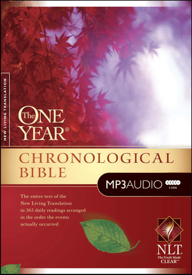 Image of NLT One Year Chronological Bible MP3 other